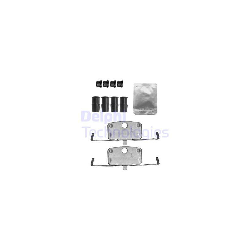 Kit d'accessoires (plaquette de frein) DELPHI
