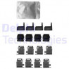 Kit d'accessoires (plaquette de frein) DELPHI