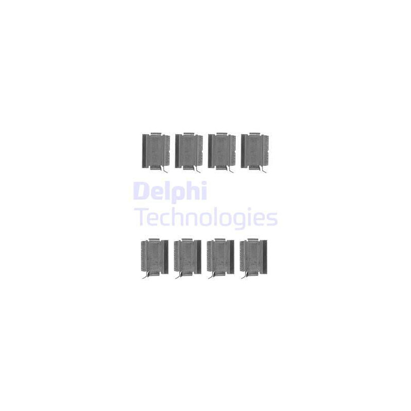 Kit d'accessoires (plaquette de frein) DELPHI