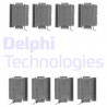 Kit d'accessoires (plaquette de frein) DELPHI