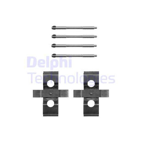 Kit d'accessoires (plaquette de frein) DELPHI