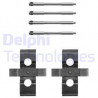 Kit d'accessoires (plaquette de frein) DELPHI