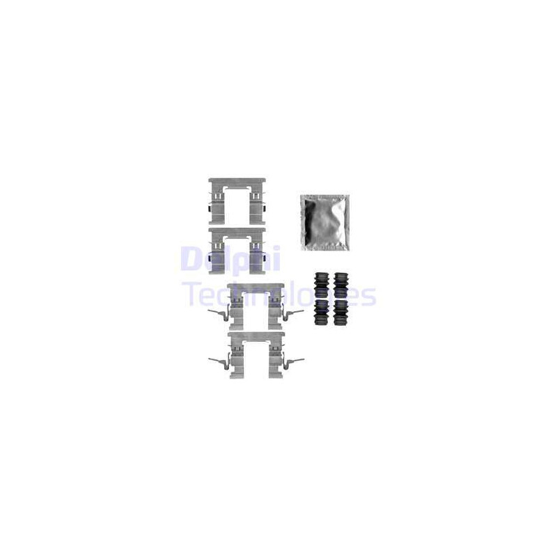 Kit d'accessoires (plaquette de frein) DELPHI