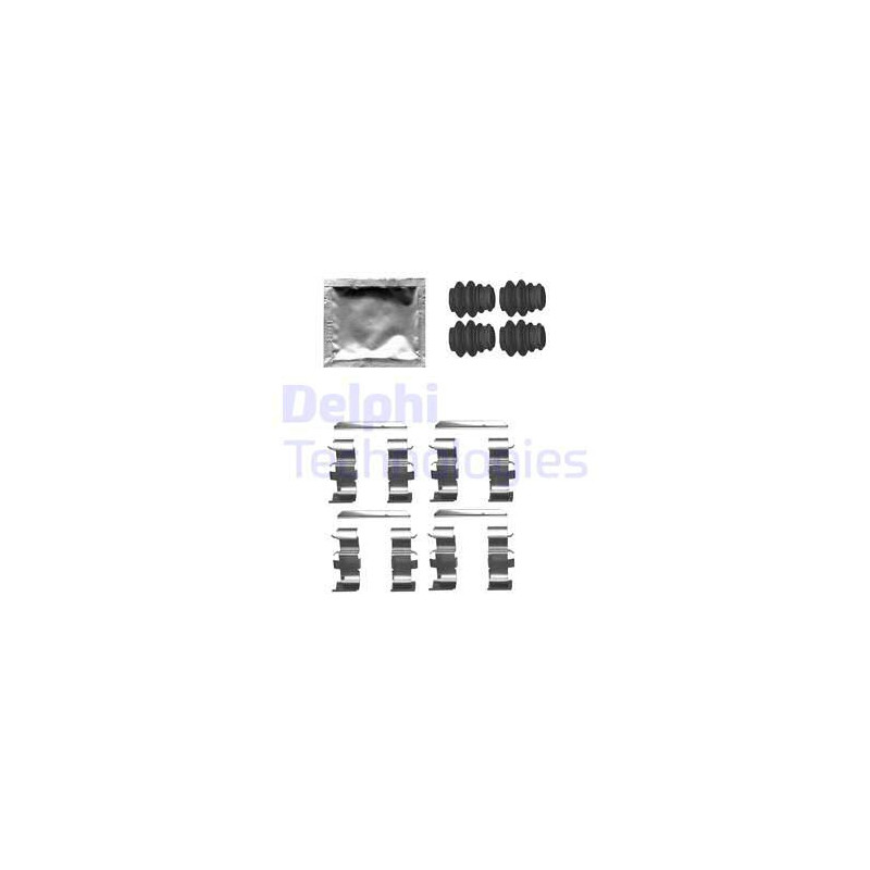 Kit d'accessoires (plaquette de frein) DELPHI