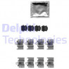 Kit d'accessoires (plaquette de frein) DELPHI
