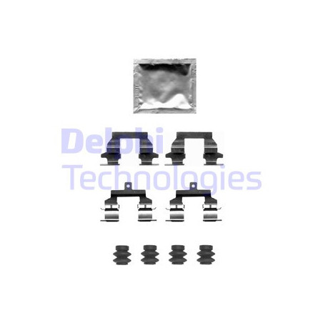 Kit d'accessoires (plaquette de frein) DELPHI