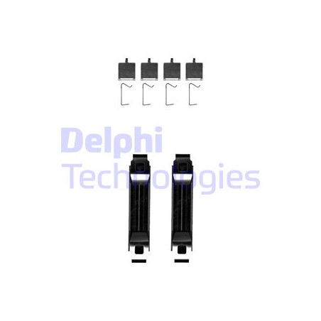 Kit d'accessoires (plaquette de frein) DELPHI