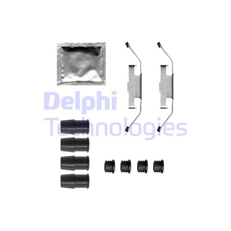Kit d'accessoires (plaquette de frein) DELPHI
