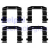 Kit d'accessoires (plaquette de frein) DELPHI