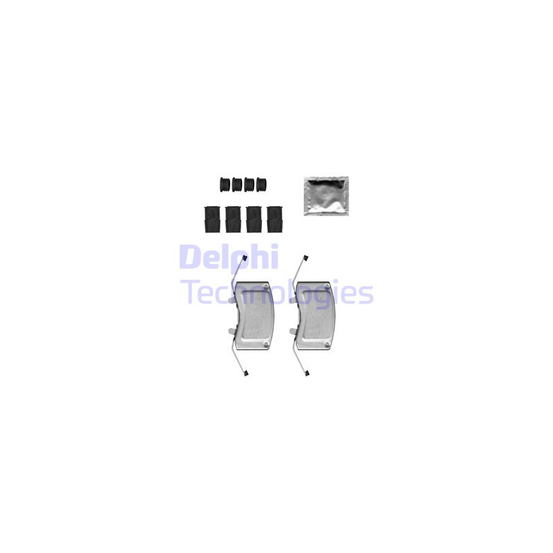 Kit d'accessoires (plaquette de frein) DELPHI