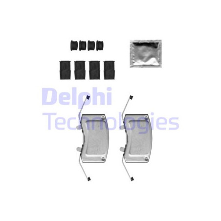 Kit d'accessoires (plaquette de frein) DELPHI