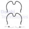 Kit d'accessoires (mâchoire de frein) DELPHI