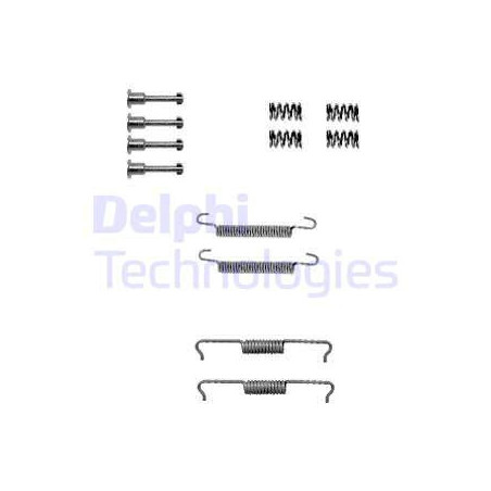 Kit d'accessoires (mâchoires de frein de stationnement) DELPHI