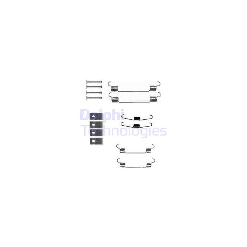 Kit d'accessoires (mâchoire de frein) DELPHI