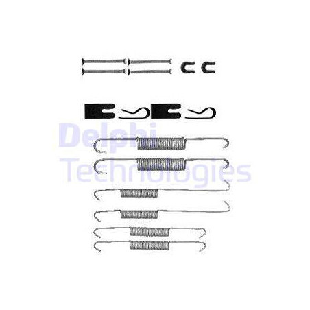 Kit d'accessoires (mâchoire de frein) DELPHI