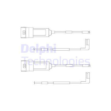 Témoin d'usure (plaquettes de frein) DELPHI