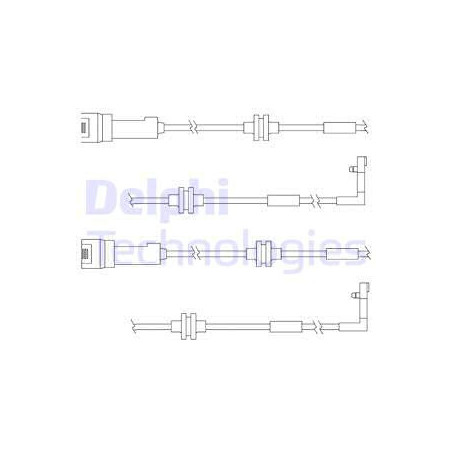 Témoin d'usure (plaquettes de frein) DELPHI