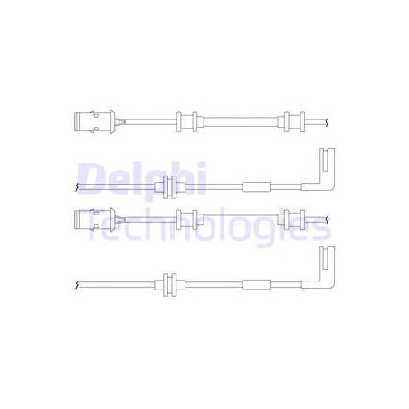 Témoin d'usure (plaquettes de frein) DELPHI