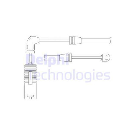 Témoin d'usure (plaquettes de frein) DELPHI