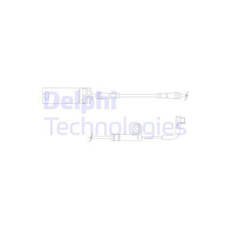 Témoin d'usure (plaquettes de frein) DELPHI