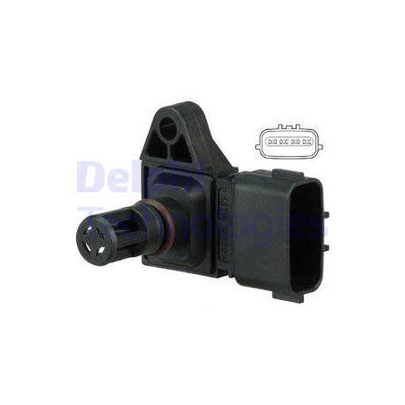 Capteur (pression du tuyau d'admission) DELPHI