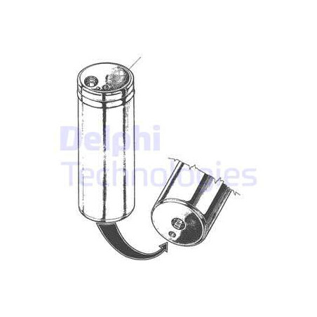 Bouteille déshydratante DELPHI