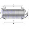 Condenseur de climatisation DELPHI