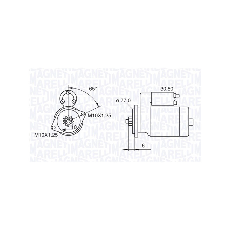 Démarreur MAGNETI MARELLI