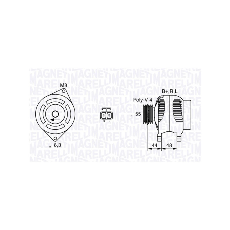 Alternateur MAGNETI MARELLI