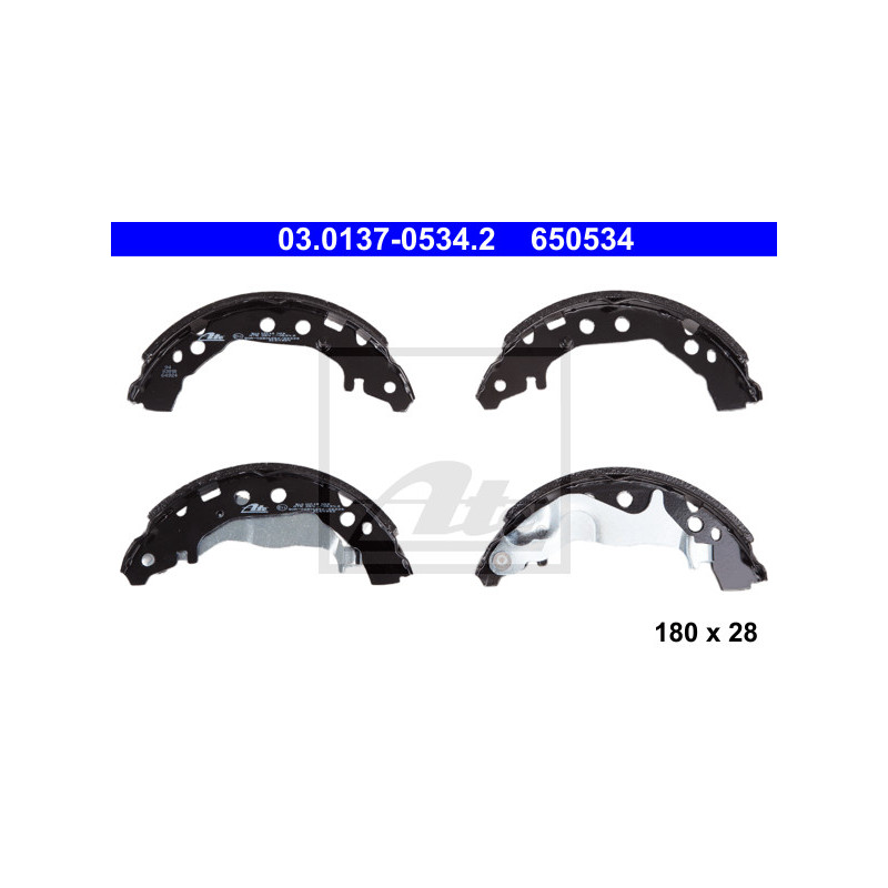 Jeu de mâchoires de frein ATE