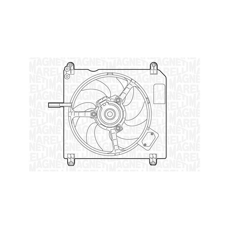 Ventilateur (refroidissement moteur) MAGNETI MARELLI
