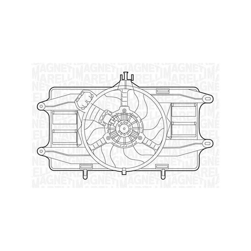 Ventilateur (refroidissement moteur) MAGNETI MARELLI