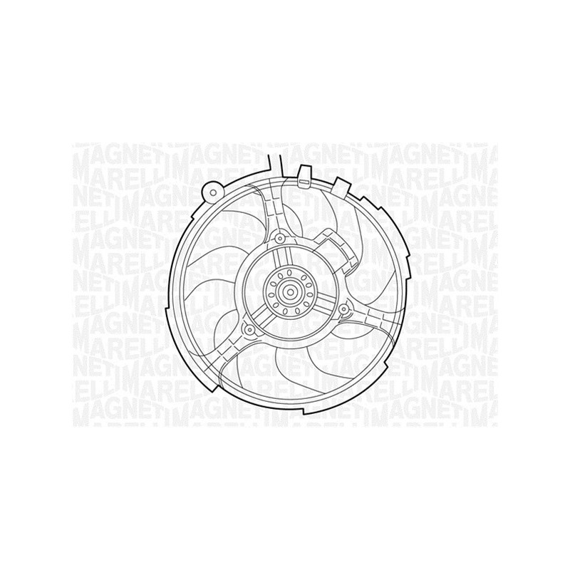 Ventilateur (refroidissement moteur) MAGNETI MARELLI