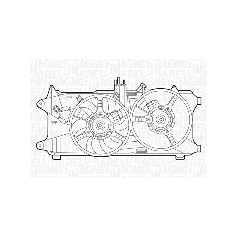 Ventilateur (refroidissement moteur) MAGNETI MARELLI