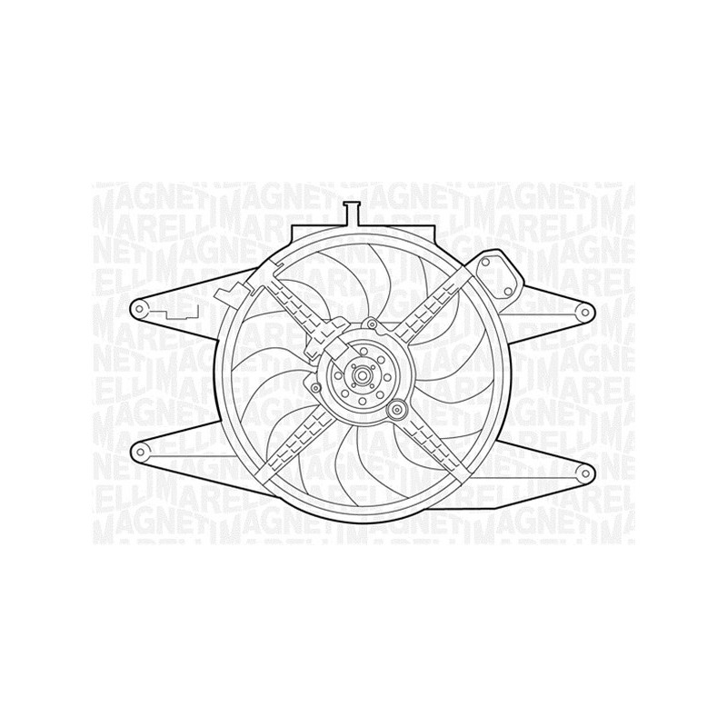 Ventilateur (refroidissement moteur) MAGNETI MARELLI