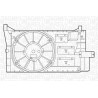 Ventilateur (refroidissement moteur) MAGNETI MARELLI