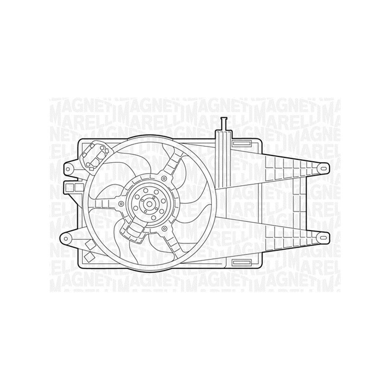 Ventilateur (refroidissement moteur) MAGNETI MARELLI