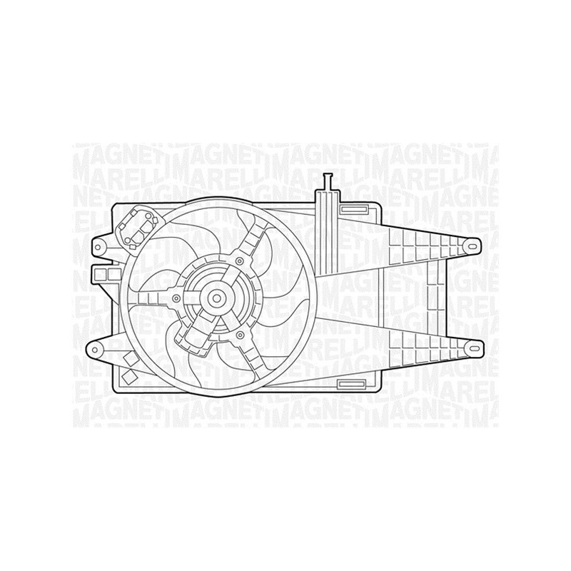 Ventilateur (refroidissement moteur) MAGNETI MARELLI