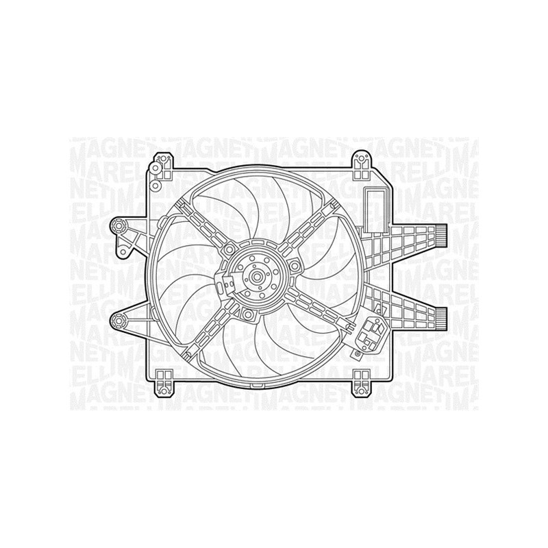 Ventilateur (refroidissement moteur) MAGNETI MARELLI