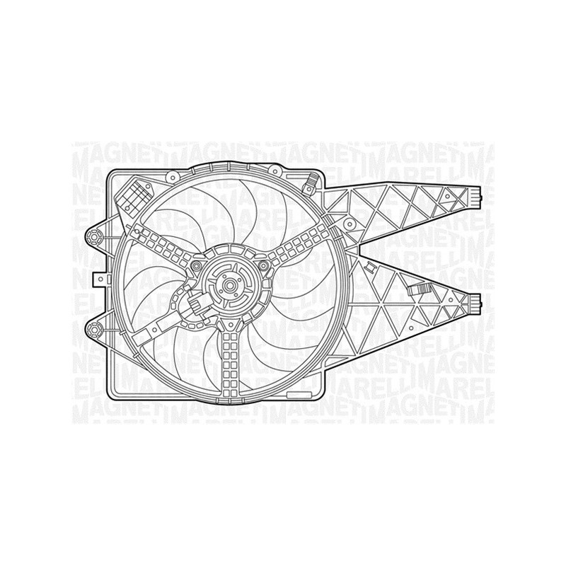 Ventilateur (refroidissement moteur) MAGNETI MARELLI