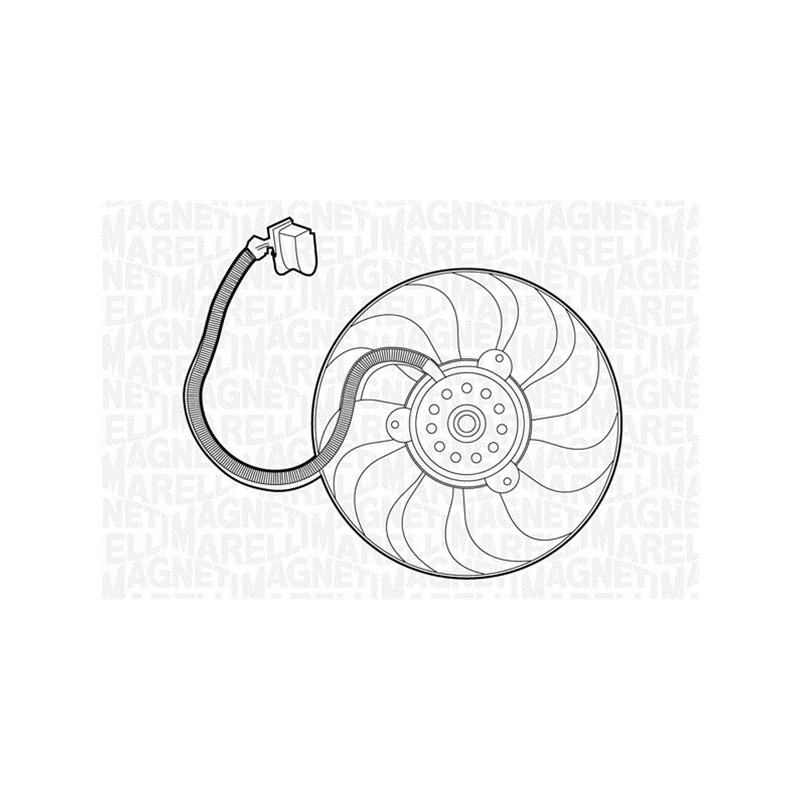 Ventilateur (refroidissement moteur) MAGNETI MARELLI