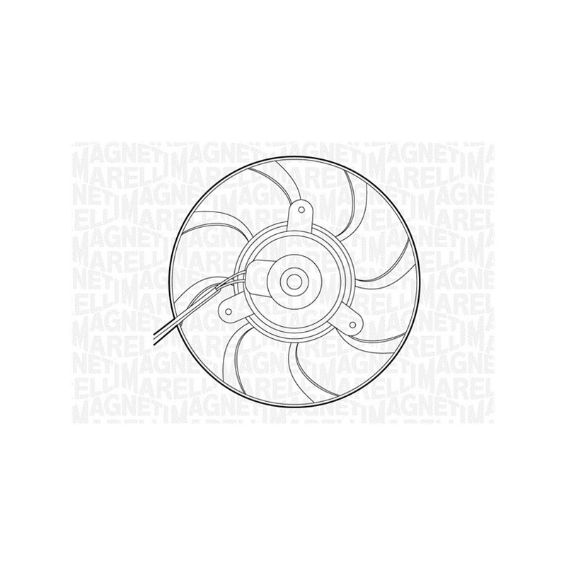 Ventilateur (refroidissement moteur) MAGNETI MARELLI