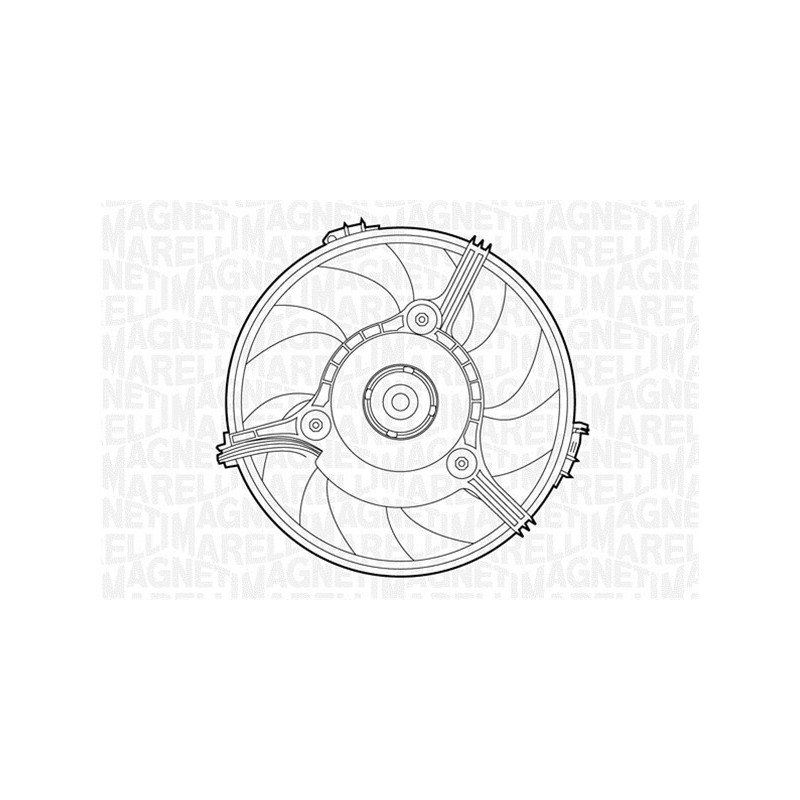 Ventilateur (refroidissement moteur) MAGNETI MARELLI