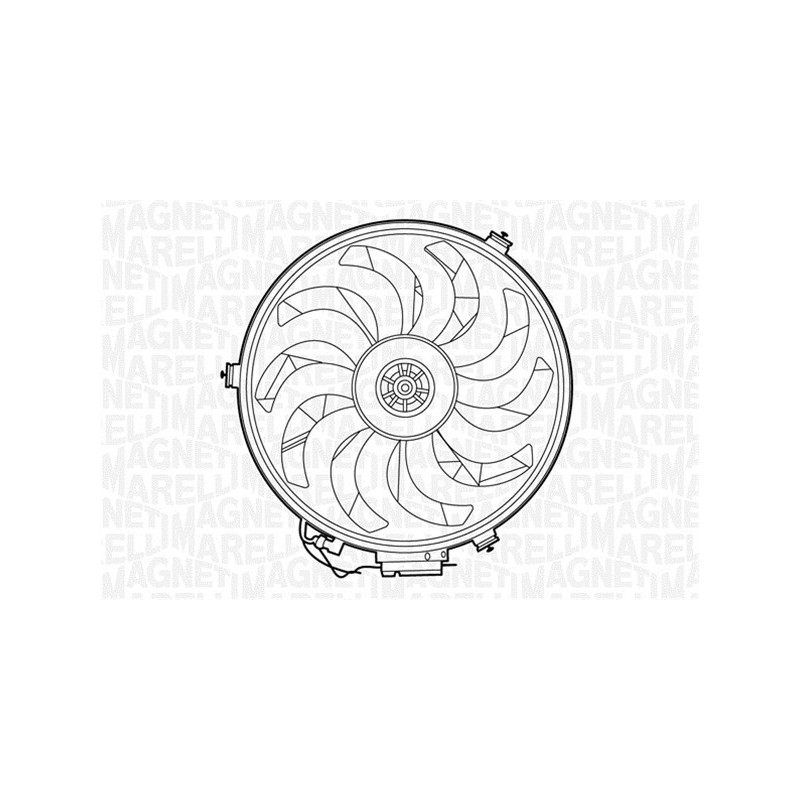 Ventilateur (refroidissement moteur) MAGNETI MARELLI
