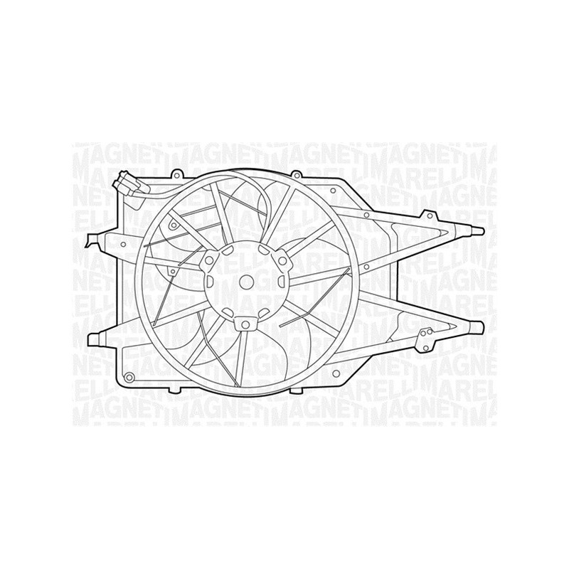 Ventilateur (refroidissement moteur) MAGNETI MARELLI