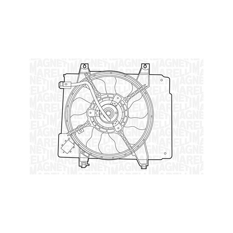 Ventilateur (refroidissement moteur) MAGNETI MARELLI