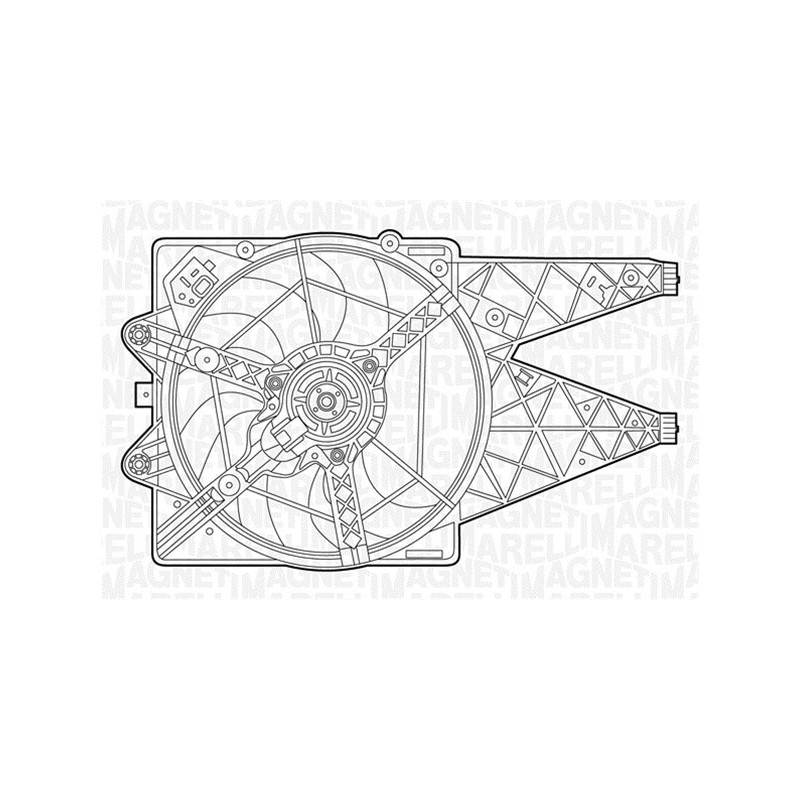 Ventilateur (refroidissement moteur) MAGNETI MARELLI