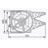Ventilateur (refroidissement moteur) MAGNETI MARELLI