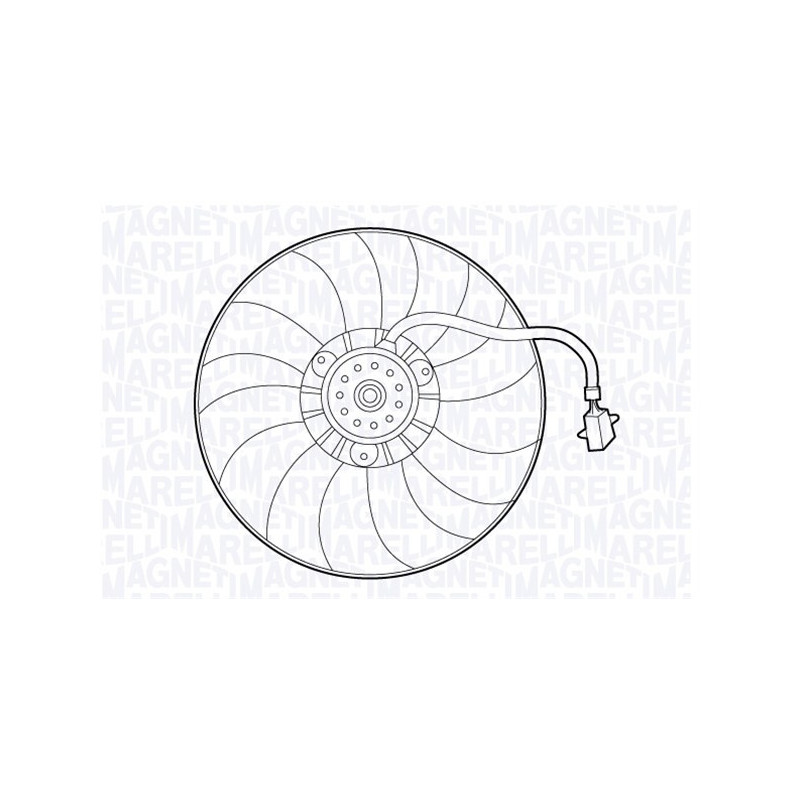 Ventilateur (refroidissement moteur) MAGNETI MARELLI