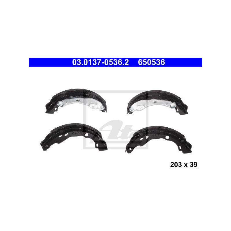 Jeu de mâchoires de frein ATE